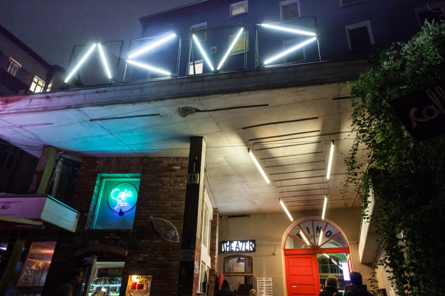 Eingangsbereich vom ACUD Kunsthaus 