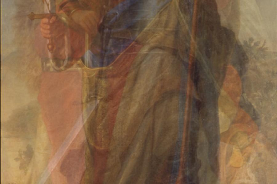 © Oliver Zahn Collage, Frau, Deutschlandflagge